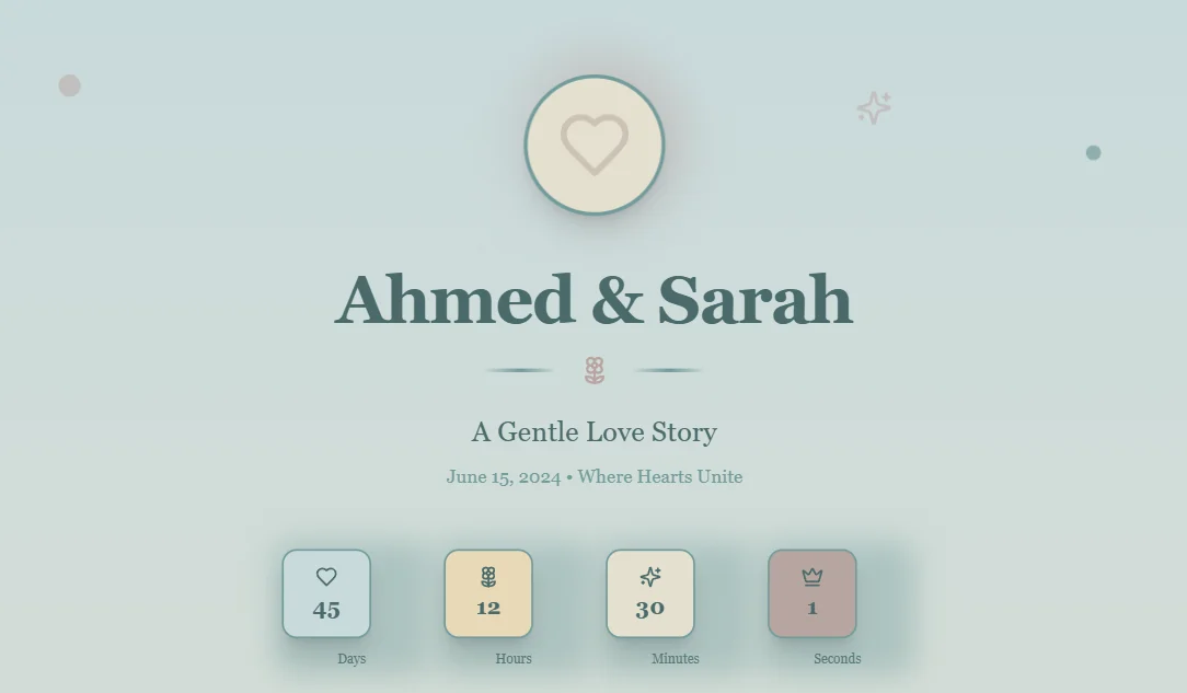 Gentle Pastel Love Story